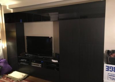 Assembly and Installation of Entertainment Center Manhattan